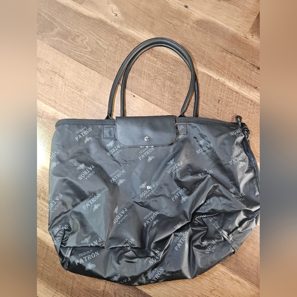 Patron Tequila foldable Tote bag black large - Picture 6 of 8